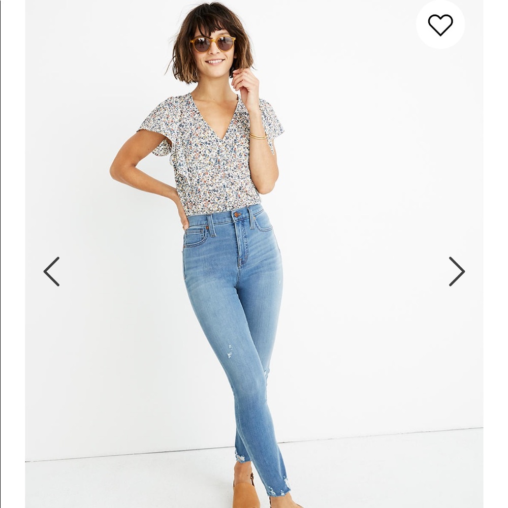 Madewell 10" High-Rise Roadtripper Jeggings